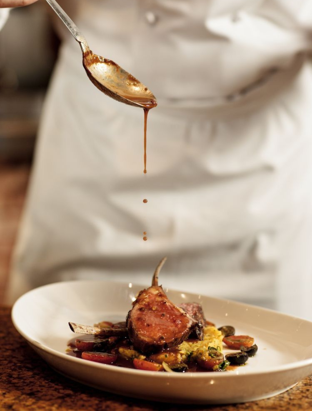 le goyen restaurant assiette